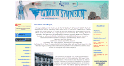 Desktop Screenshot of cadmiumsymposium2012.uniss.it